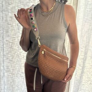 Selling one brand new clearly strap. Fits a crossbody such as Claire v